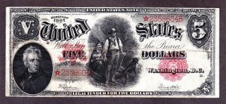Us 1907 $5 