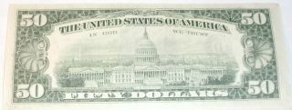 $50.  00 Federal Reseve Note photo