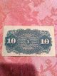 Kl 3331 Cu Fourth Issue 3 - 3 - 1863 Fractional Currency Us 10 Cents York Paper Money: US photo 3