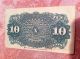 Kl 3331 Cu Fourth Issue 3 - 3 - 1863 Fractional Currency Us 10 Cents York Paper Money: US photo 6