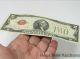 Crisp $2 Two Dollar Bill Unc 1928 G Red Seal Note Us Currency Small Size Notes photo 9