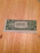 Unc 1935 E $1 Dollar Bill Misalignment Shift Error Note Silver Certificate Paper Money: US photo 1