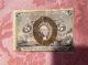 5 Cents Us Fractional Currency Second Issue 3 - 3 - 1863 Kl - 3329 Overprint 18 - 63 - R Paper Money: US photo 2