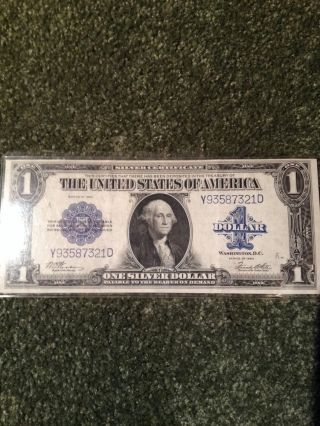 1923 Uncirculated Silver Certificate photo