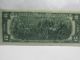 Two Dollar Bill W/1st Day Issue One Nation Indivisible Stamp Small Size Notes photo 2