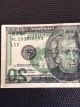 1996 Series Us $20 Bill Bleedthrough Error Rare Paper Money: US photo 5
