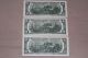 Two Dollar Bill 2003 Consecutive Numbers Small Size Notes photo 1
