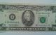 Series Of 1995 $20 Federal Reserve Note - Bill,  Small Face. . .  No Holes. Small Size Notes photo 2