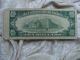 Vtg 1950 D 10 Ten Dollar Error Bill Note Well Off Center Print Paper Money Usa Paper Money: US photo 3