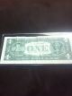 2009 $1 One Dollar Federal Reserve Note.  B/g Block.  Serial B61206717g. Small Size Notes photo 3