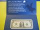 Star Note. . .  Texas $1 Lone Star Note Great From Bep Small Size Notes photo 1