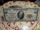 1929 $10 Currency. .  Cleveland Ohio Usa. .  85 Year Old $$$$$ Hamilton Brown Seal Small Size Notes photo 4