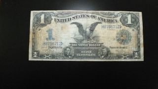 Series 1899 Lyons/ Treat $1 Silver Certificate Black Eagle Note photo