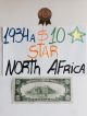1934 $10 Star North Africa Silver Certificate Ultra Rarity {{ }} Small Size Notes photo 6