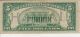 1934 A $5 Federal Reserve Wwii Emergency Issue - Hawaii - Circulated Large Size Notes photo 1