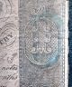 1864 The State Of Georgia Ten - Dollar Obsolete Note - Milledgeville,  Ga Paper Money: US photo 2