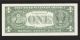 1957 Star $1 Silver Certificateblue Seal Uncirculated High Retail @ $18.  00 Small Size Notes photo 1