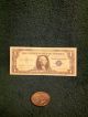 1957a Blue Seal U.  S.  A.  One Dollar Bill Small Size Notes photo 1