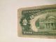 1953 A $2 Dollar Currency Bill Rare Old Money Red Seal Small Size Notes photo 5
