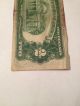 1953 $2 Dollar Currency Bill Rare Old Money Red Seal Small Size Notes photo 7