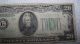 Series Of 1934.  A Jackson United States $20 Bill / Paper Money Bank Of Chicago Small Size Notes photo 2