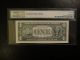 1977 - A Us $1 Federal Reserve Star Note.  Dallas.  Pmg 66 Gem Uncirculated.  Epq Small Size Notes photo 1