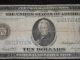 December 23 1913 $10 Ten Dollar Federal Reserve Note Large Size Us Bill Large Size Notes photo 2