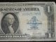Series Of 1923 Large 1 Dollar Silver Certificate Fine+ Horse Blanket Note Large Size Notes photo 3