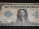 Series Of 1923 Large 1 Dollar Silver Certificate Fine+ Horse Blanket Note C Large Size Notes photo 2