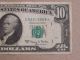 One 1963a $10 Boston District Star Note A 03015969 G3,  G21,  1,  7 - $1 Small Size Notes photo 3