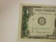 Series 1963 Offset Print Error One Dollar Bill Paper Money: US photo 1