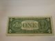 Series 1963 Offset Print Error One Dollar Bill Paper Money: US photo 2