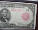 1914 $5 Frn York Fr - 833b Red Seal Cga Very Fine 25 Large Size Notes photo 2
