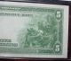 1914 $5 Frn York Fr - 833b Red Seal Cga Very Fine 25 Large Size Notes photo 5