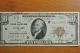 4318 Series 1929 $10 Brown Seal Central Utd Nat Bank Cleveland Au/cu Fr 1801 - 1 Paper Money: US photo 1