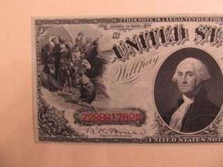 1880 United States Legal Tender Brown Seal photo