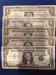 1957a One Dollar ($1) Bill Blue Seal Silver Certificate - 1 Well Circulated Note Small Size Notes photo 1