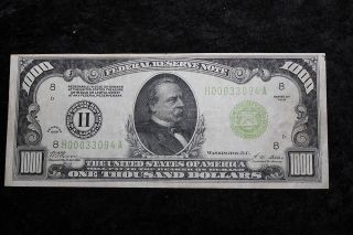 Series 1928 $1000 Note,  Fed Reserve Bank Of St.  Louis,  Missouri,  Ww photo