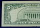 ((o^o))  1963 $5 United States Note Five Dollar Bill Star Note - Low S/n Small Size Notes photo 4