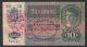 Austria - Hungary - 10 Kronen/korona 1915 Banknote - P 19 - Red Stamp Europe photo 1