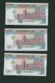 3 Consecutive P - 75a 1995 10 Pounds Unc,  Northern Ireland,  Bank Of Ireland Irish Europe photo 1