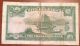 Hong Kong Chartered Bank 5 Dollars Nd (1962 - 70) Vg Asia photo 1