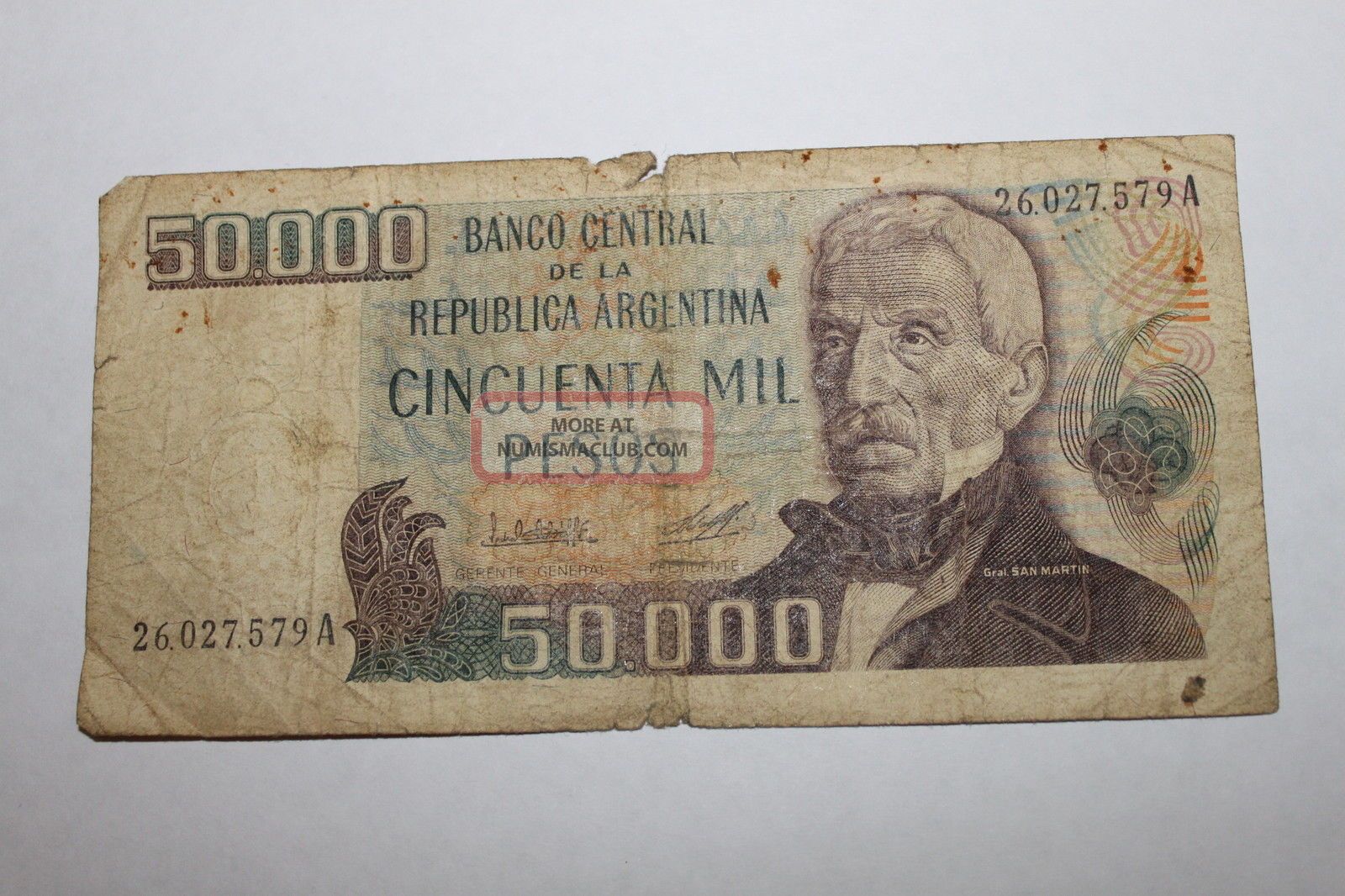 Argentina 50000 Pesos 1979