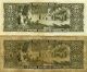 1953 & 1962 Cinco 5 Cruzeiros Circulated Brasil Currency Paper Money: World photo 1