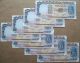 1985 - 1990 R.  N.  Malhotra 100 Rupees { Cobalt Blue } Serially 7 Pc Note From Bundle Asia photo 2