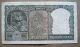 16/8/65 { Half Tiger Face } Rs.  2 Two Rupees P.  C.  Bhattacharya Olive Green Note Asia photo 2