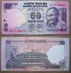 2011 Rs.  50 Fifty Rupees Gandhi { Prefix - 4cc } 1 Pc From Bundle Star Note Asia photo 3