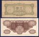 1940 French Indochina Japan Occupation Wwii Banknote P - M3/m4 5,  10 Yen Very Rare Asia photo 1