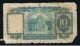 Hong Kong (p182g) Hk$10 Dollars 1971 Old Hk Note Legal Tender Paper Money Asia photo 1