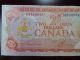 1974 $2 Bank Note Bill Canada Prefix Ub3649397 Lawson - Bouey 